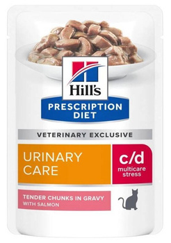 Hill's Prescription Diet c/d Urinary Stress Feline Salmón 85g