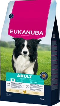 EUKANUBA Active Adult - Pollo de raza mediana (15 kg)
