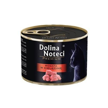 Dolina Noteci Premium para Gatos Rico en Ternera 12x185g