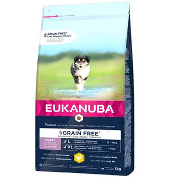 Eukanuba Puppy Large Grain Free Pollo 3kg