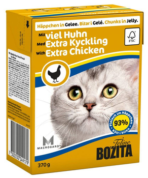 BOZITA Gato Pollo troceado en gelatina 370g