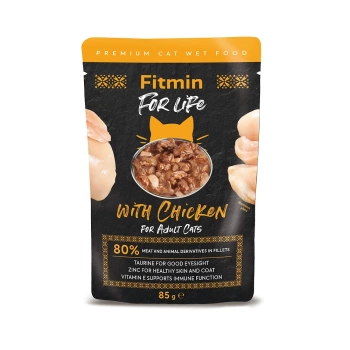 Fitmin Cat For Life Adult Pollo 85g