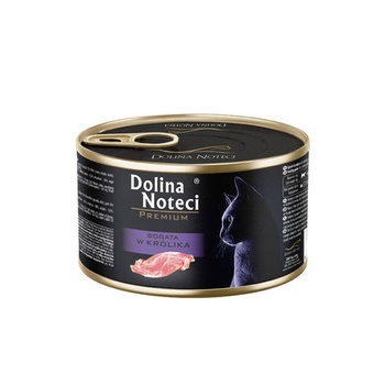 DOLINA NOTECI Premium para gatos rico en conejo 185g