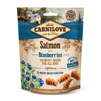 Carnilove Crunchy Snack, salmón con bayas 200 g
