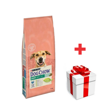 Purina Dog Chow Light Adulto con pavo 14kg + ¡Sorpresa gratis para el perro!