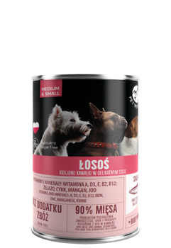 PetRepublic Lonchas de Salmón en Salsa Delicada 400g