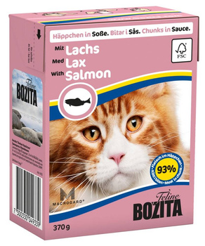 BOZITA Gato Salmón en Salsa 370g