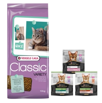 Versele-Laga Classic Cat Variety 10kg + comida para gatos 400g ¡GRATIS! (sabor aleatorio)