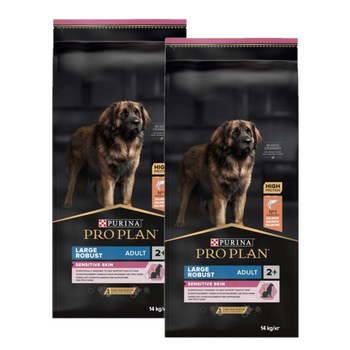 Purina Pro Plan Large Adult Robust Optiderma Salmón con Arroz 2x14kg