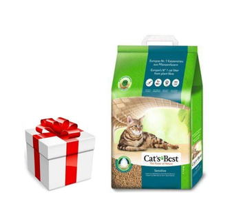 Rettenmaier Polska JRS Gatos Best Sensitive 20l/7,2kg + SORPRESA PARA EL GATO