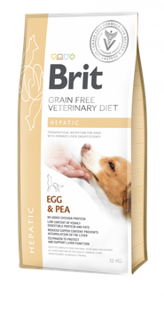 Brit Grain Free Veterinary Diet Perro Hepática Huevo y Guisantes 2kg Data di scadenza 11/12/2025