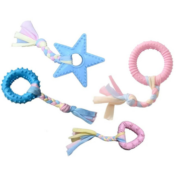 NUXIE Juguete de goma para masticar 22 cm