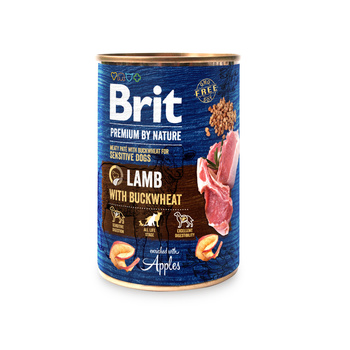 Brit Premium By Nature Cordero Con Alforfón 400g