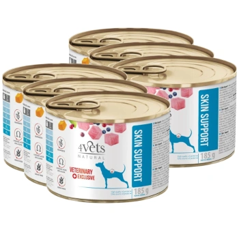 4Vets Dog Skin Support 6 x 185 g