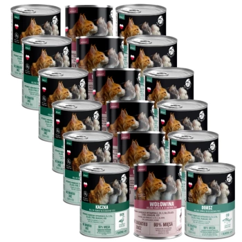 PetRepublic Trozos en salsa Mix de sabores 18x400g para gatos