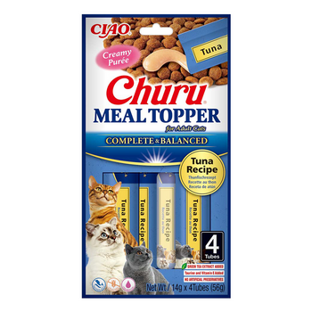 INABA Cat Meal Topper Receta Atún 4x14 (56g)