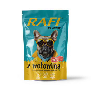 DOLINA NOTECI Rafi Classic Comida húmeda para perros con ternera 10x400 g