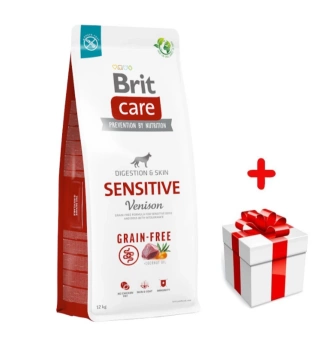 BRIT CARE Grain-free Sensitive Venado 12kg  + sorpresa gratis