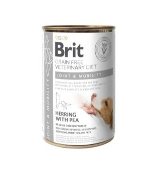 Brit Green Free Veterinary Diet Perro Articulaciones y Movilidad Arenque con Guisantes 400g