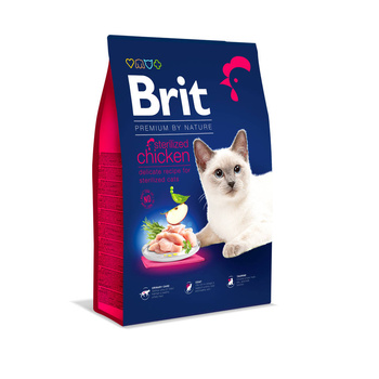 Brit Cat Premium By Nature Pollo Esterilizado 8kg