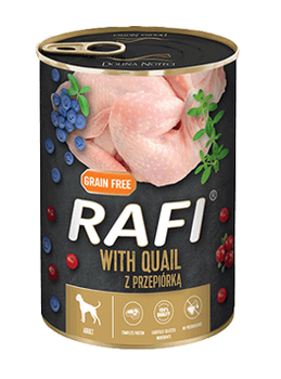 Dolina Noteci Rafi con Codorniz 400g
