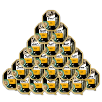 Sheba Salsa Especial con Pavo y Verduras 22x85g