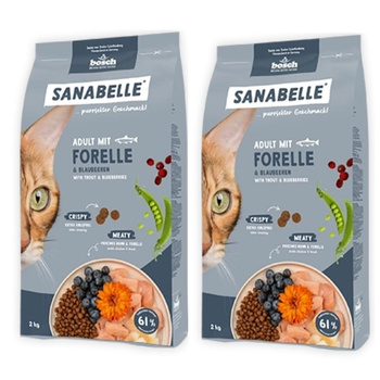 BOSCH Sanabelle Trucha Adulta 2x8kg