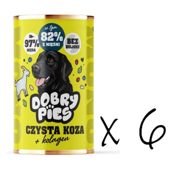 Dobry Pies Mono Cabra con colágeno 6x400g