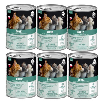 PetRepublic trozos en salsa con bacalao 6x400g para gatos