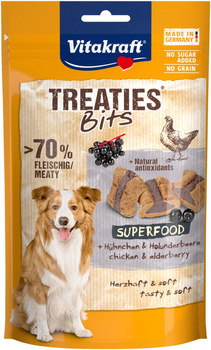 Vitakraft Treaties Bits Saúco Negro 100g