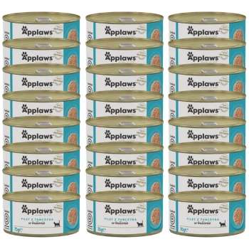 APPLAWS Filete de Atún en Caldo 24x70g