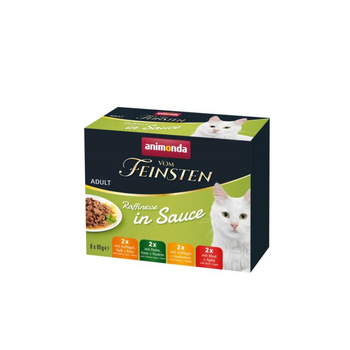 ANIMONDA Raffinesse Adult 8x85 g mezcla de sabores