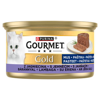 Purina Gourmet Gold mousse con cordero 12x85g -2% más barato en el set