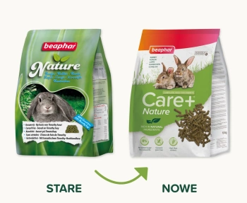 BEAPHAR-Care+ Conejo 1,5 kg - Alimento Super Premium para conejos mayores