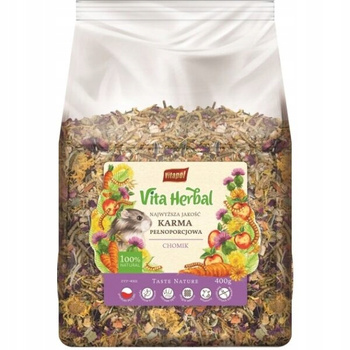 VITAPOL Vita Herbal comida para hamsters 500g