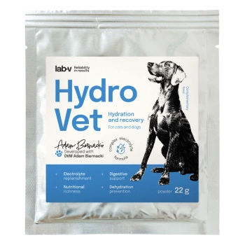 Hydro-Vet Dog - pienso dietético para perros que favorece la recuperación tras una intervención quirúrgica 22 g