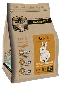 KORONA NATURY Natural-Vit comida para conejos 1,6kg