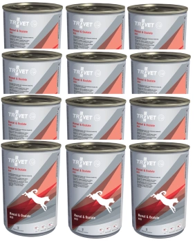TROVET RID Renal & Oxalato para Perros Lata 12x400g
