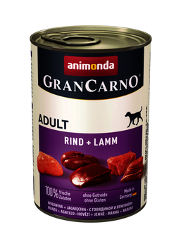 Animonda Grancarno Perro Adulto Ternera + Cordero 800g