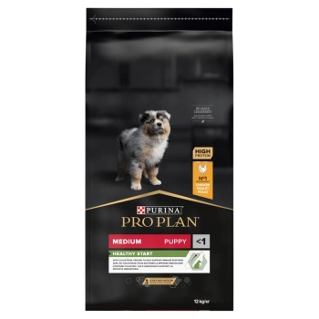 Purina Pro Plan Cachorro Mediano Optistart Pollo y Arroz 12kg