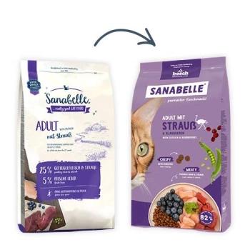 BOSCH Sanabelle Avestruz adulto 8 kg