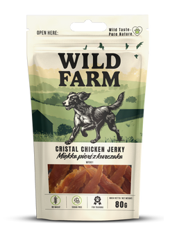 WILD FARM pechuga de pollo suave 80g golosinas para perros