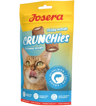 JOSERA Crunchies - con Salmón (golosina para gatos) 60g