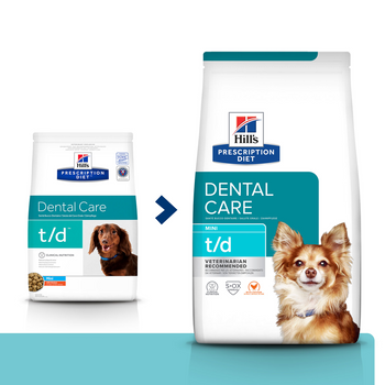 Hill's PD Prescription Diet Canine t/d Mini Dental Care Pollo 3kg