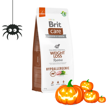 BRIT CARE Perro Hipoalergénico Pérdida de Peso Conejo 12kg