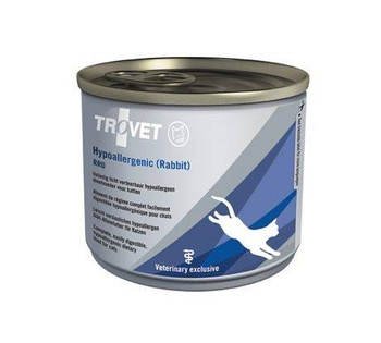 TROVET RRD Hipoalergénico Conejo para gatos 24x200g