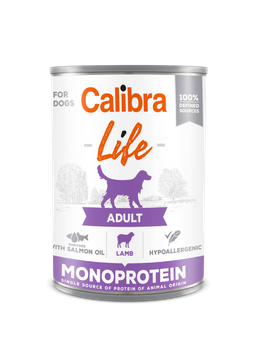 CALIBRA Dog Life Adulto Cordero 12x400g