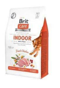 Brit Care Cat Grain-Free Indoor Anti-Stress con Pollo 2kg