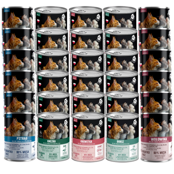 PetRepublic Trozos en salsa Mix de sabores 30x400g para gatos