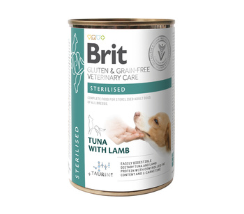 BRIT GF Veterinary Diets Dog Sterilised 400g comida húmeda para perros